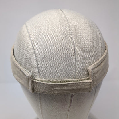 Gulf Shores Strapback Sun Visor Hat Tan One Size Adjustable Embroidered Jhats