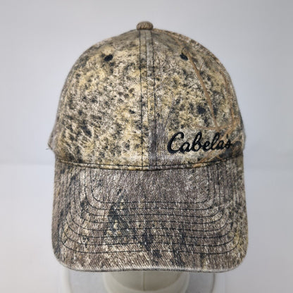 Cabela's Snapback Hat Camo Mossy Oak One Size Hunting Outdoor 6 Panel