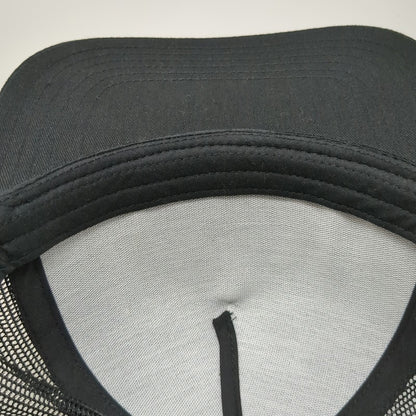 Otto Trucker Hat Black One Size Red DC Pub & Grill Graphic Patch Mesh Snapback