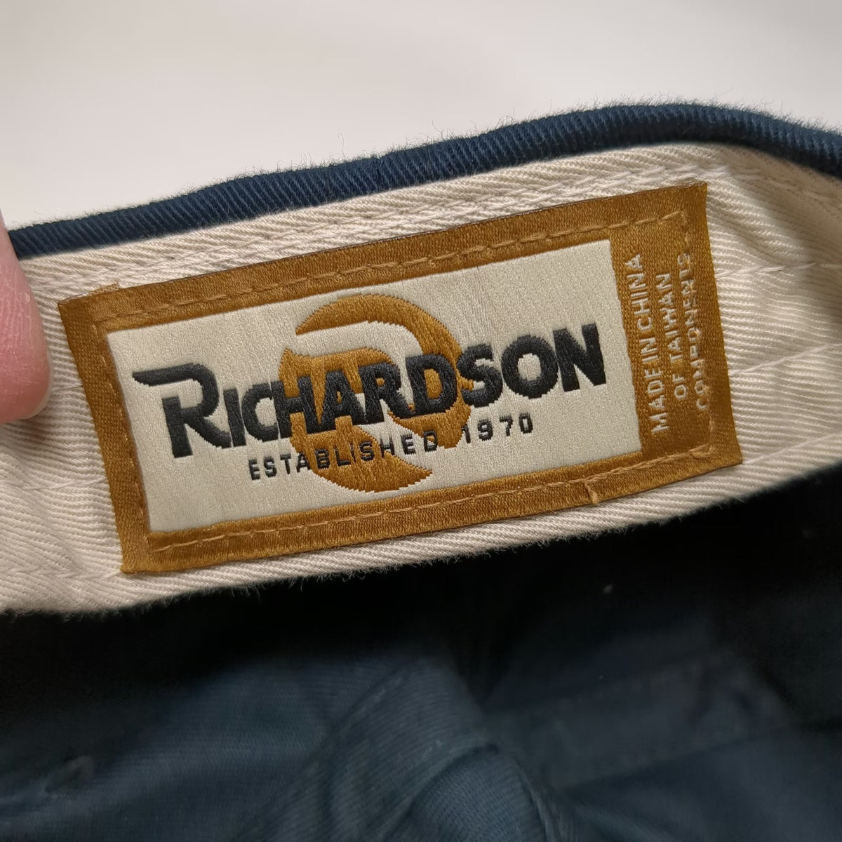 Richardson Baseball Cap Blue One Size ISU Event Staff Strapback Adjustable hat