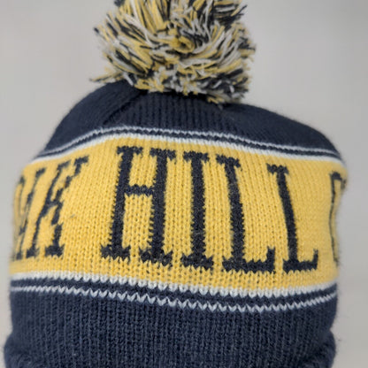 Oak Hill Golden Eagles Swim & Dive Men's Knit Beanie Hat Blue Gold Size OS