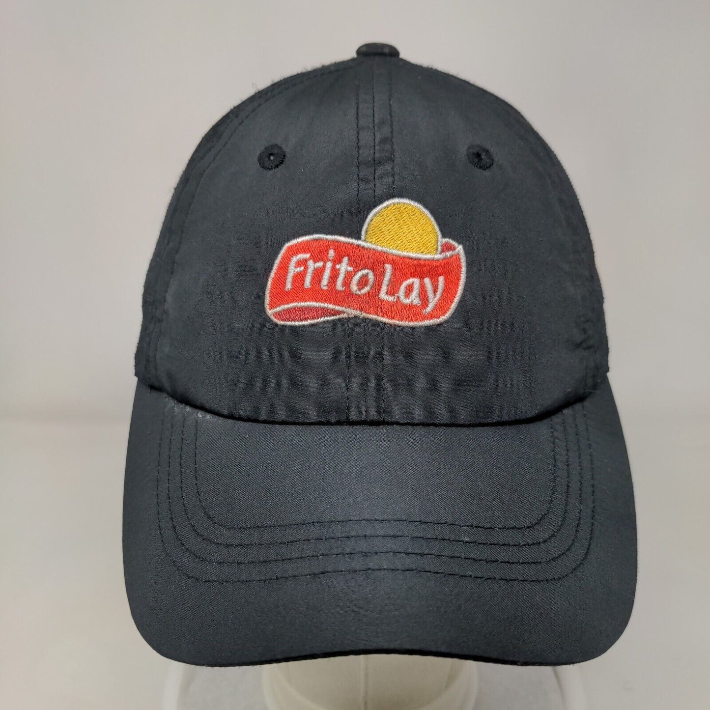 Frito Lay Strapback Hat Black One Size Adjustable Breathable Port Authority