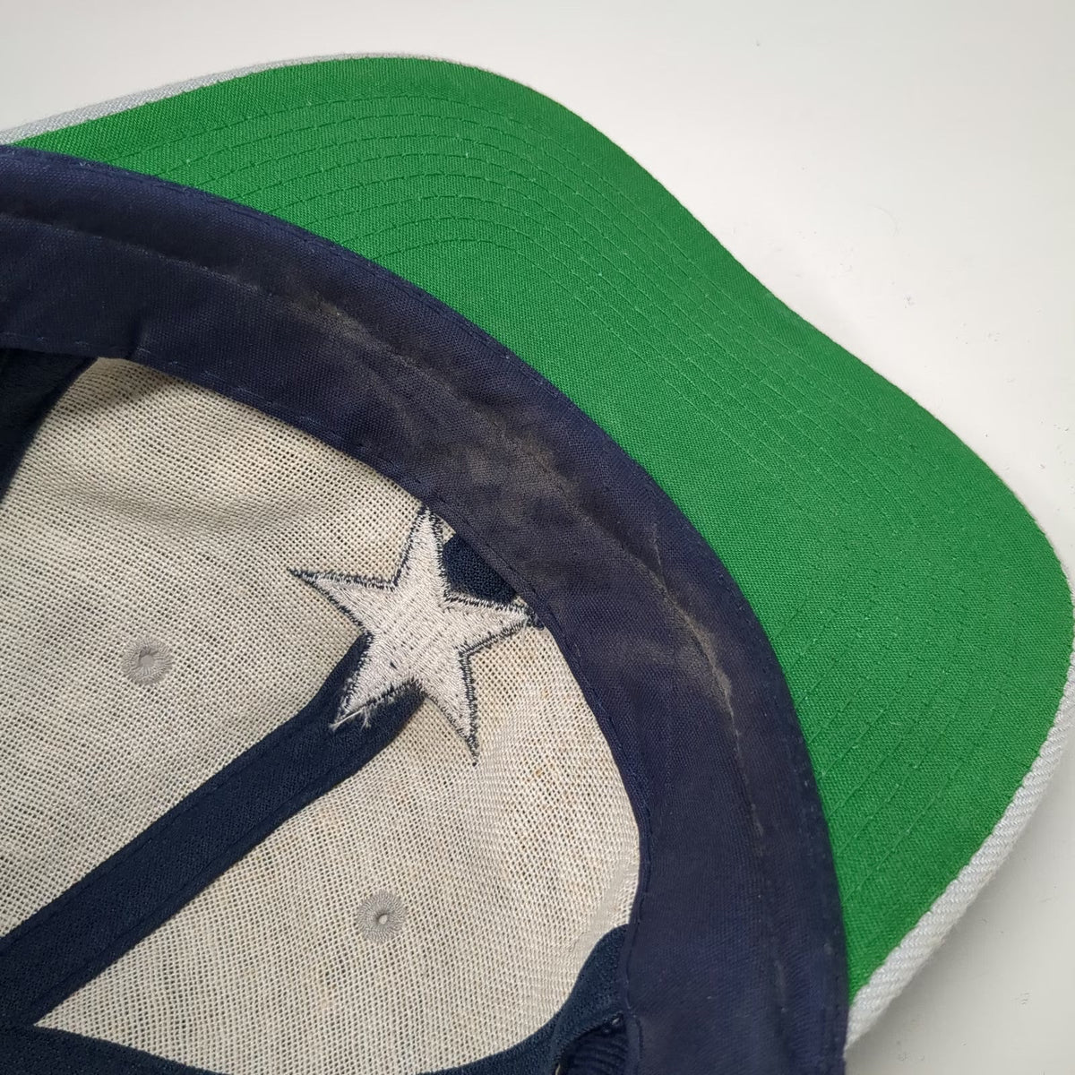 Dallas Cowboys NFL Competitor Snapback Blue Green Underbrim NFC Hat Vintage