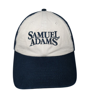 Samuel Adams Slideback Hat Blue OSFA Adjustable Embroidered 6 Panel Cotton