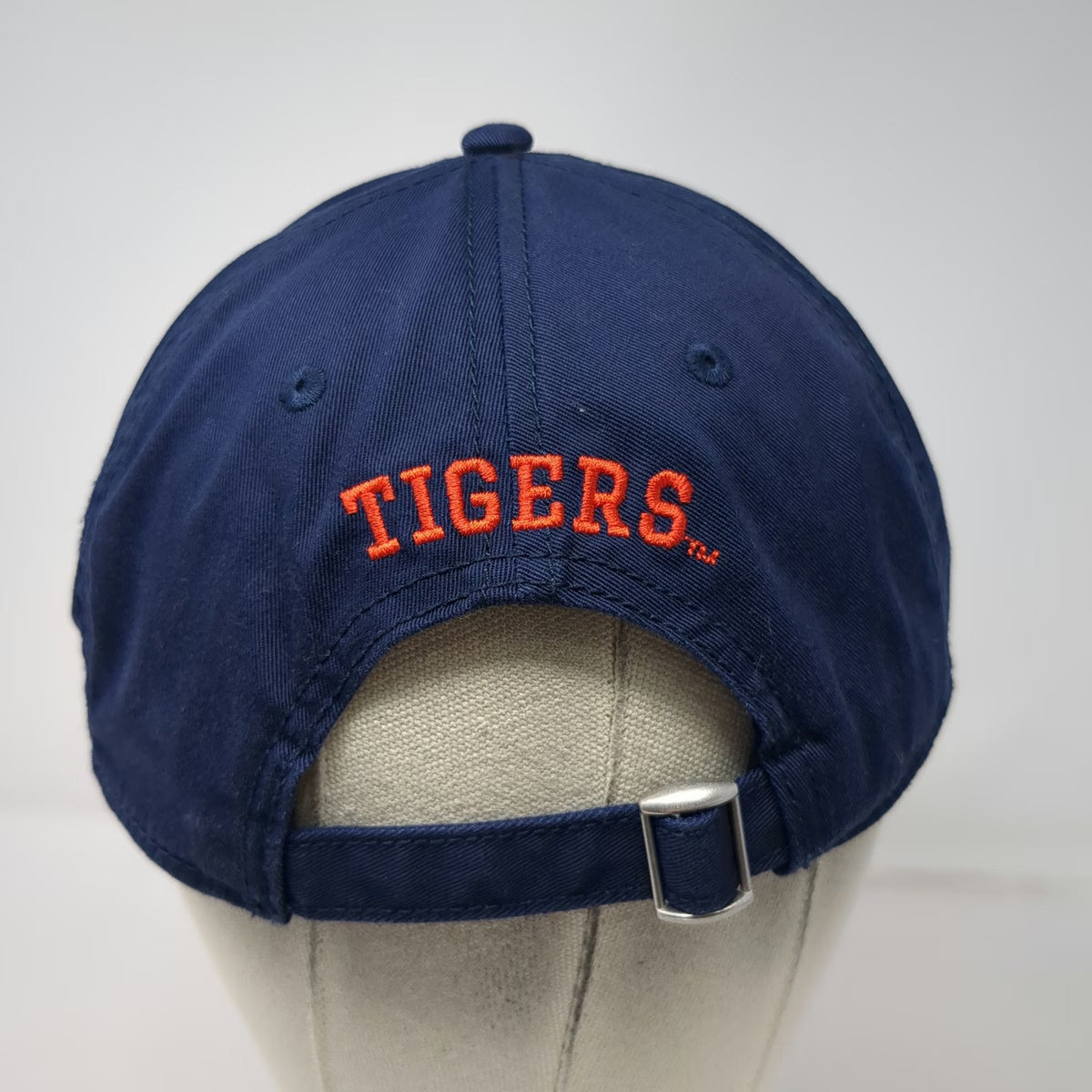 Auburn Tigers NCAA Under Armour Blue One Size Cap Mascot Logo Slideback Hat
