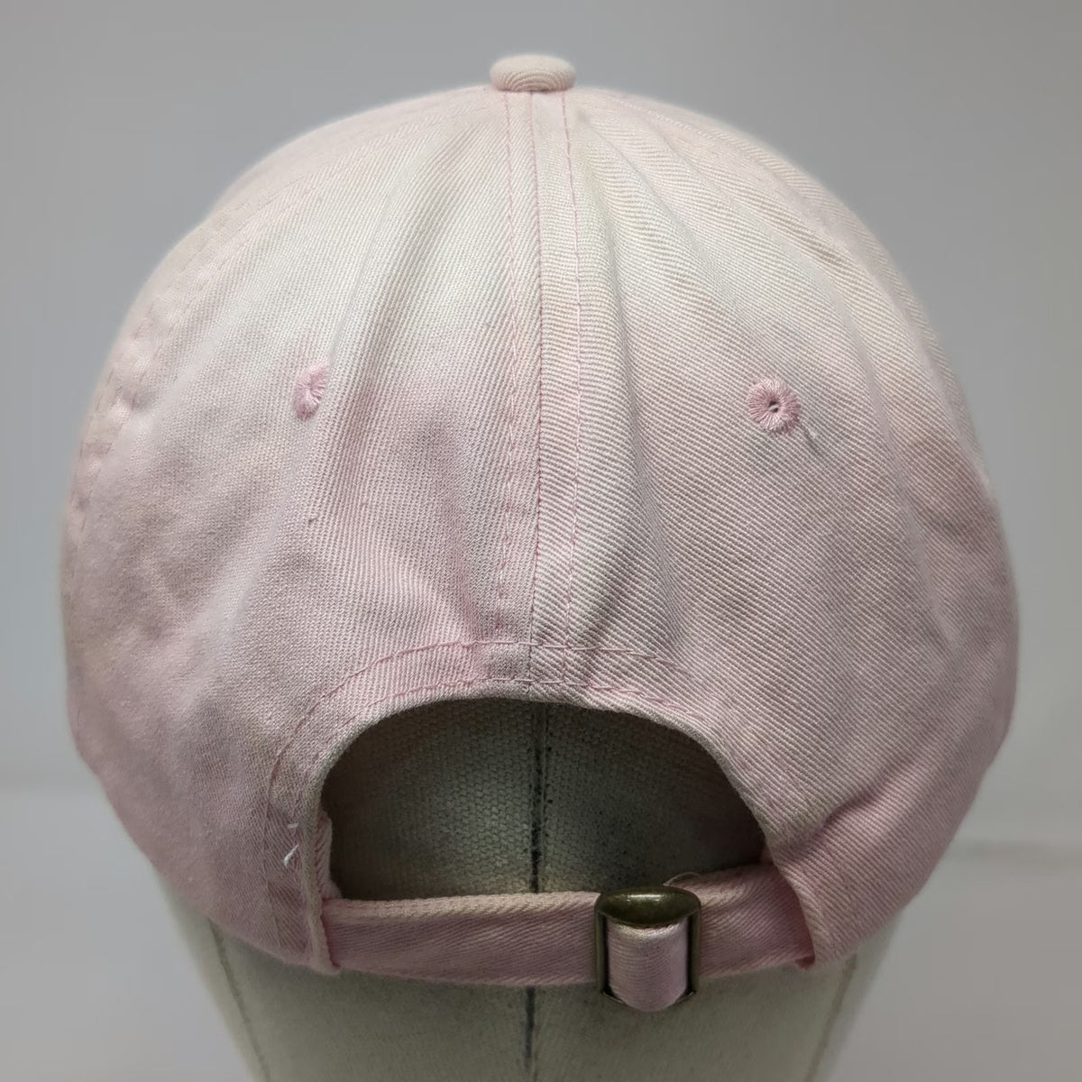 Empyre Baseball Cap Pink One Size Embroidered Eye Graphic Slideback Cotton Hat