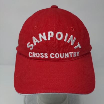 Sanpoint Cross Country Slideback Hat Red OSFA Embroidered Go Dawgs
