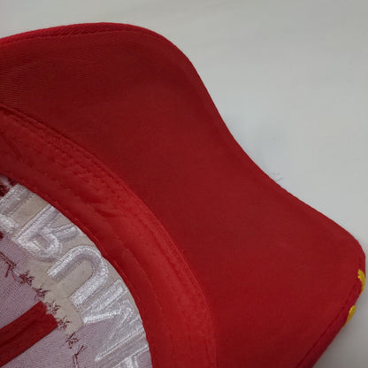 2020 Trump Keep America Great Strapback Hat Red One Size Adjustable Embroidered