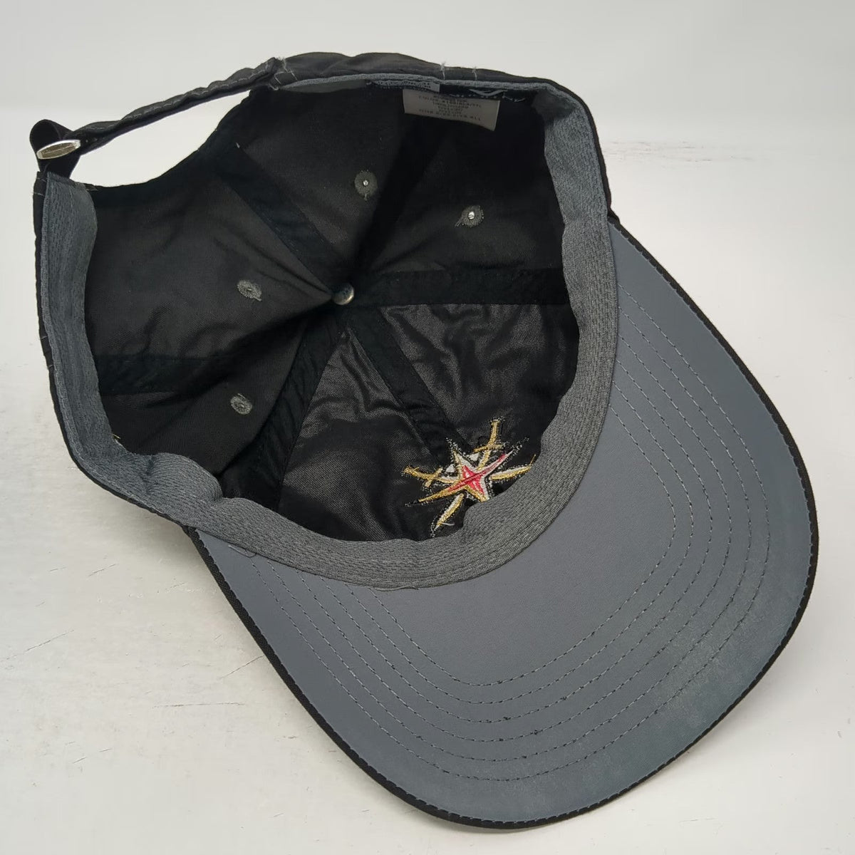 Antigua Baseball Cap Black One Size Vegas Golden Knights NHL Performance Hat