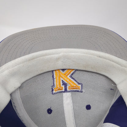 K Bulldogs Fitted Baseball Cap Purple Small Lightweight Embroidered The Game Pro