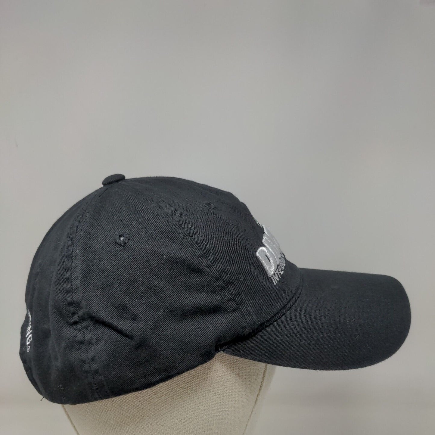 Daytona International Speedway Strapback Hat Black OSFM Nascar