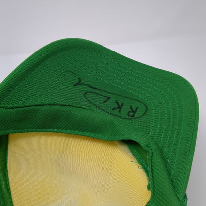 Bushwood CBC Snapback Rope Trucker Hat Green One Size Mesh Back Nissun