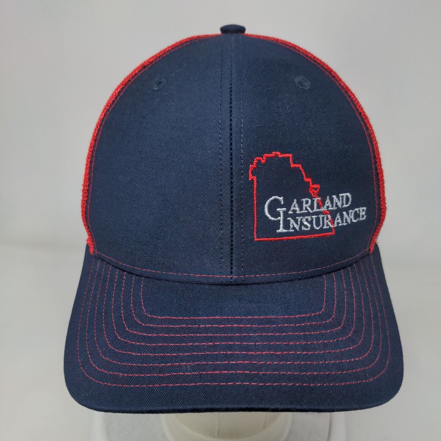 Garland Insurance Snapback Trucker Hat Multicolor One Size Mesh Back Richardson