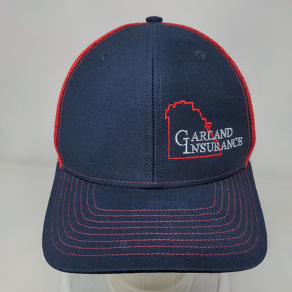 Garland Insurance Snapback Trucker Hat Multicolor One Size Mesh Back Richardson