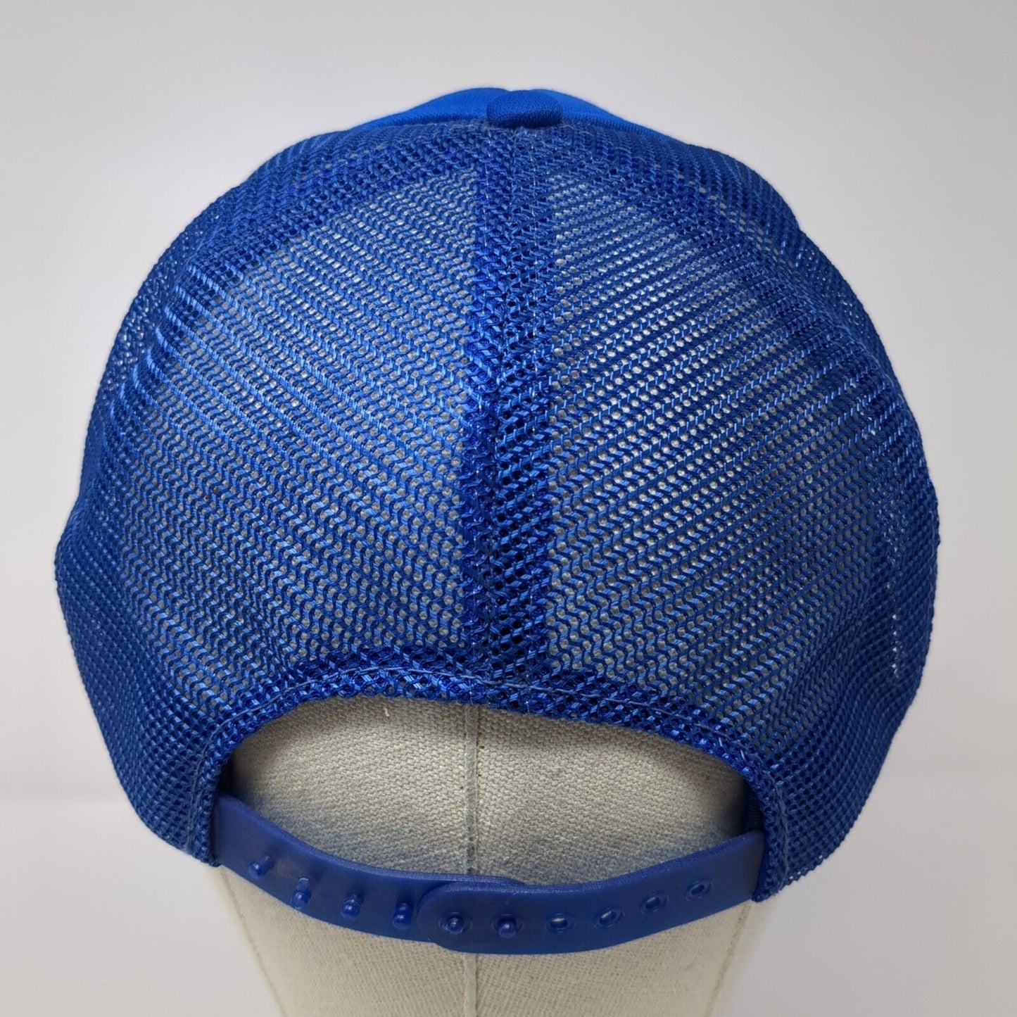 Olympia It's The Water Snapback Trucker Hat Blue Large Adjustable Rope Sportcap