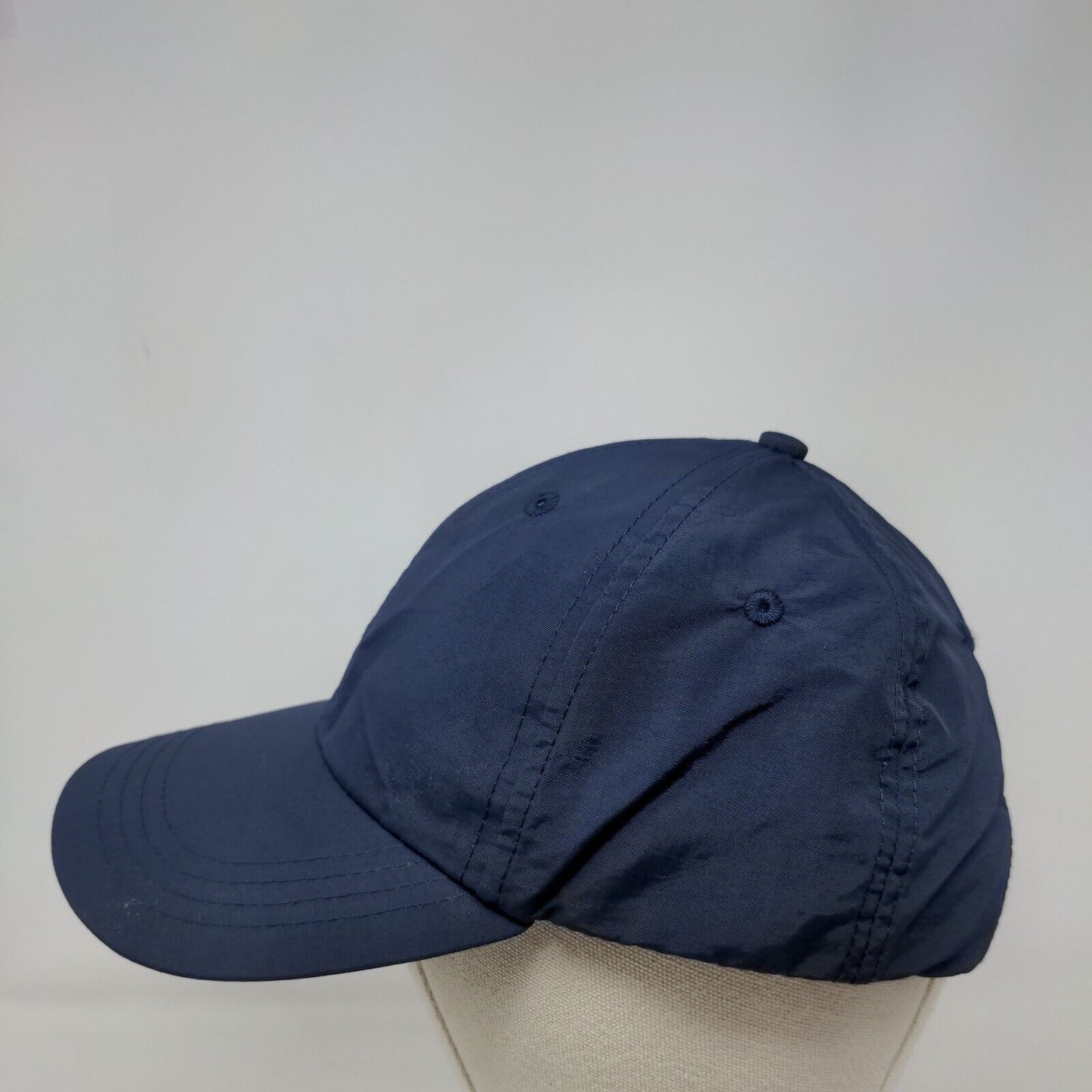 Gaiam Slideback Hat Blue One Size Adjustable Vent Holes 6 Panel