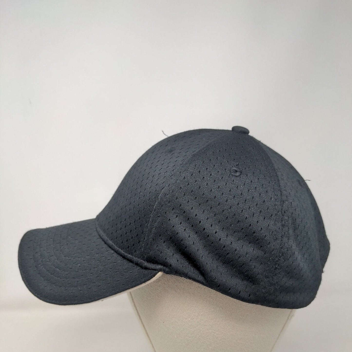 WearGuard Slideback Hat Black One Size Adjustable Solid Blank 6 Panel