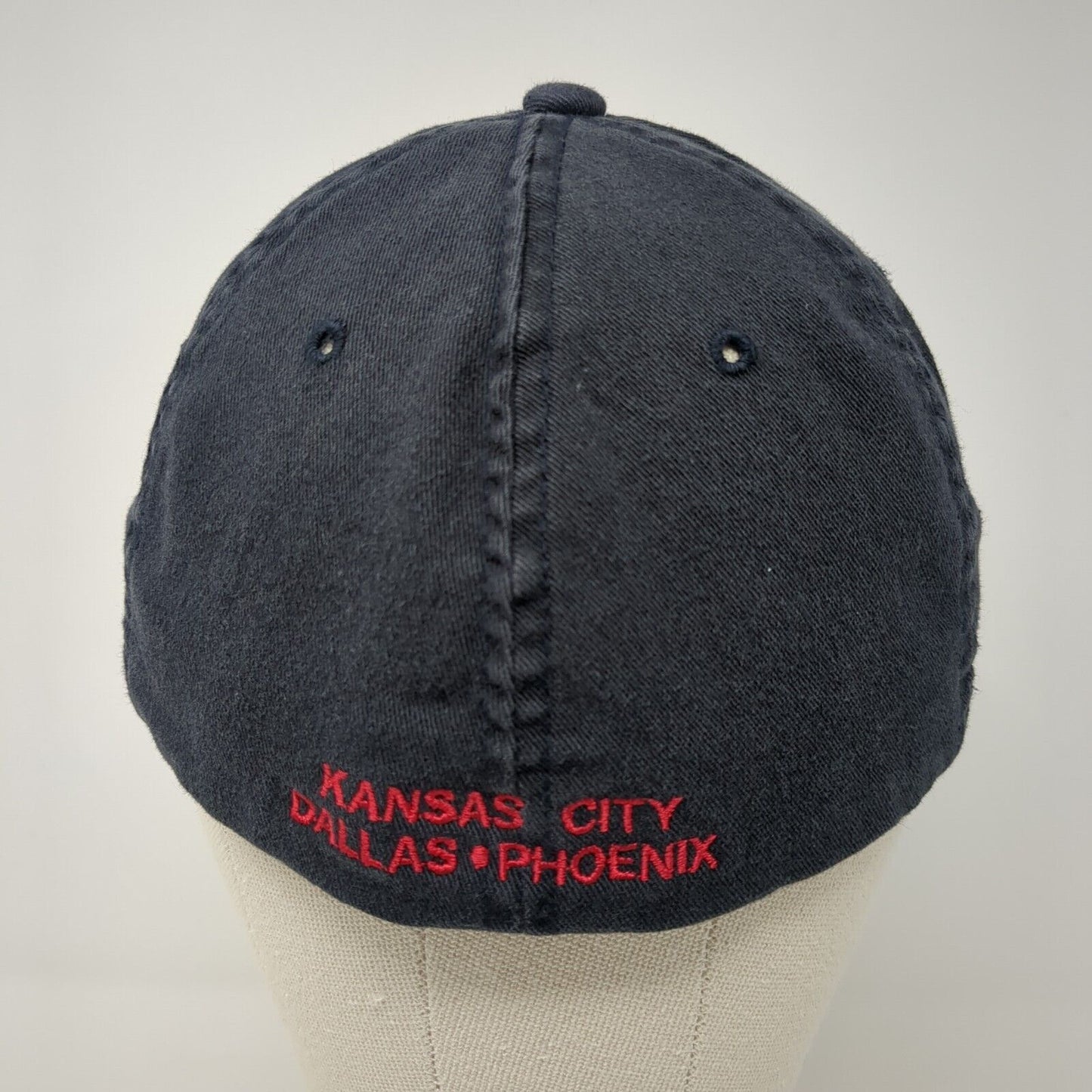 DataSource Inc. Kansas City Fitted Hat Blue One Size Flexfit Yupoong