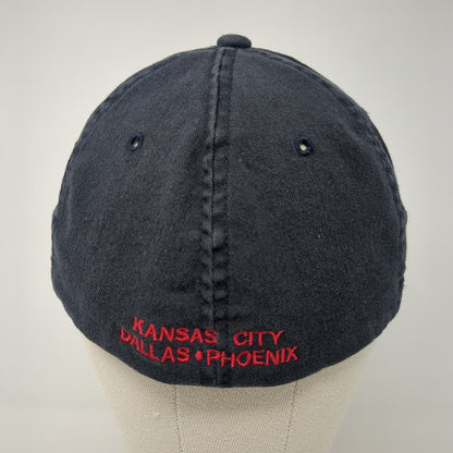 DataSource Inc. Kansas City Fitted Hat Blue One Size Flexfit Yupoong