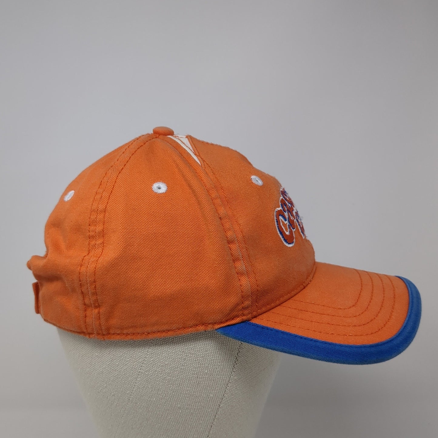 Castaway Cay Bahamas Strapback Hat Orange One Size Adjustable Disney