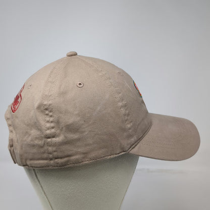 Johnsonville Leinenkugel's I Brat The Beer Baseball Cap Beige One Size Hat Logo
