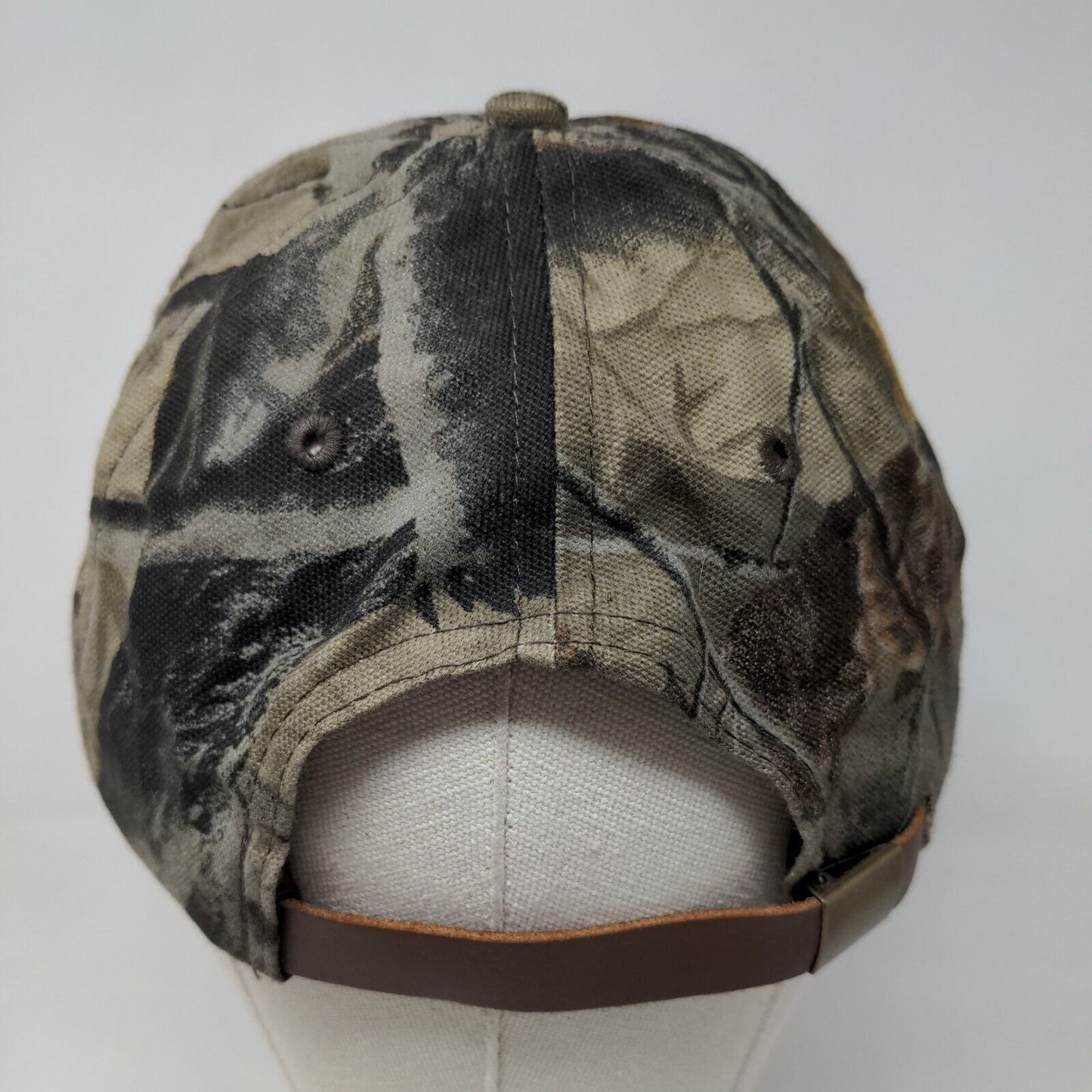 Pro Gear by Wrangler Men's Slideback Camo Hat Multicolor OSFA Embroidered Logo