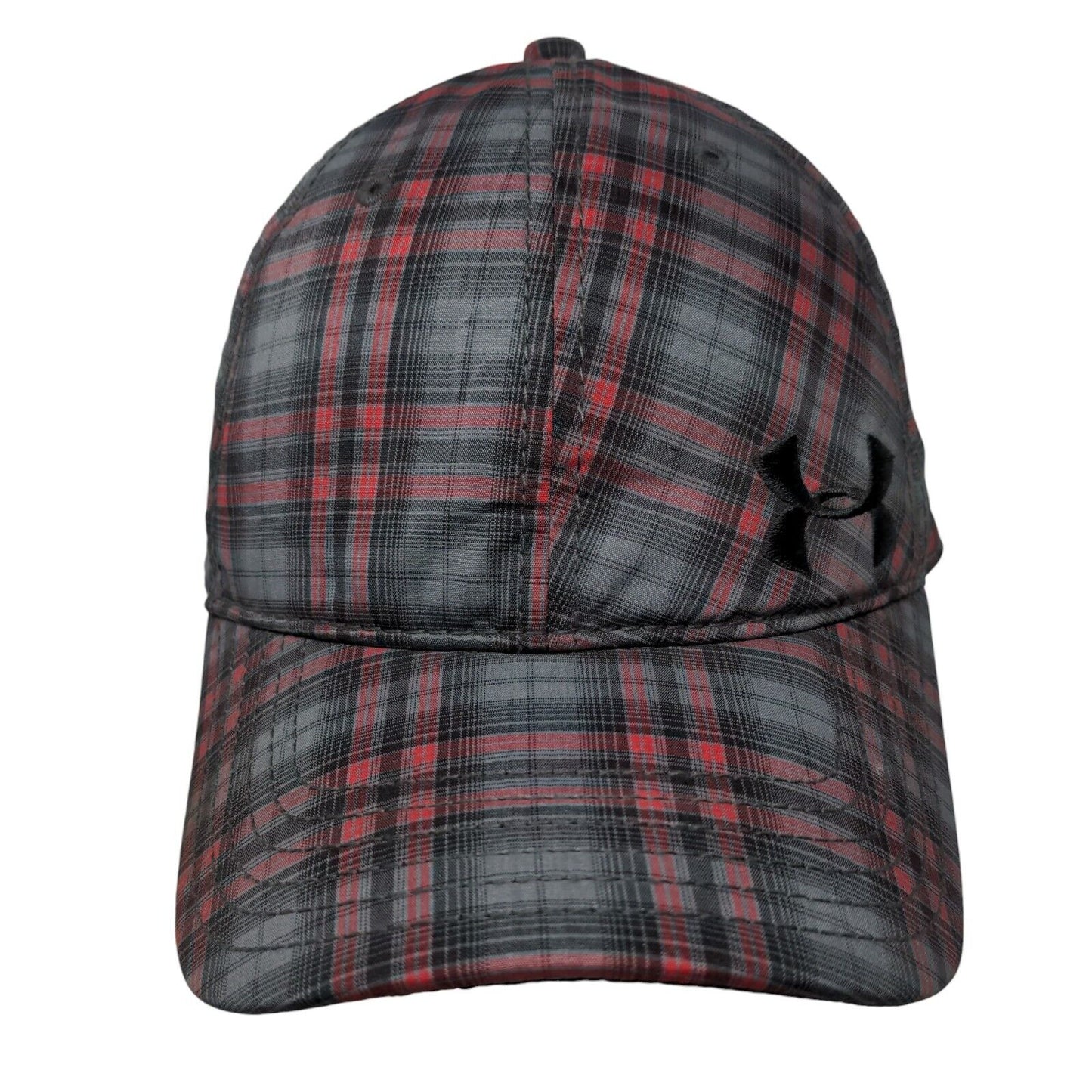 Under Armour Fitted Hat Multicolor Medium/Large Plaid Outdoor 6 Panel