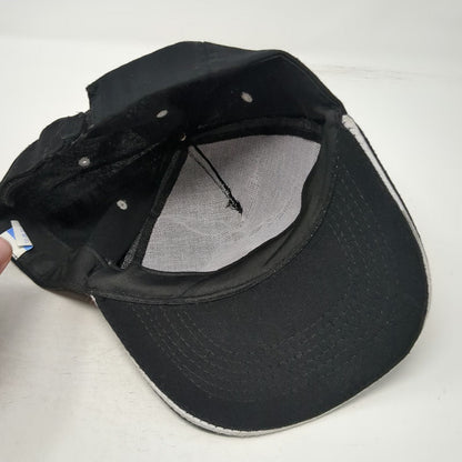 Mkt Real Madrid Soccer 5 Panel Black Hat One Size OS Campus Experience Strapback
