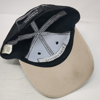 Harmony Outdoor Brands Baseball Cap Black Beige One Size Turfgrass Strapback Hat