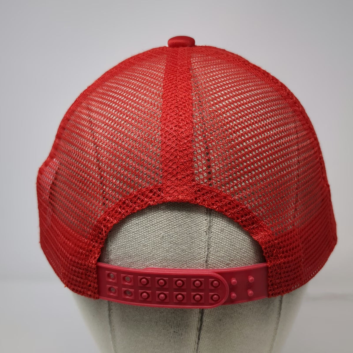Coca-Cola Trucker Hat Red One Size Sin Azucar Mesh Back Snapback Polyester