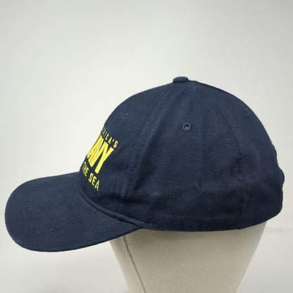 America's Navy Forged by the Sea Baseball Cap Blue One Size Hat Logo USA Made
