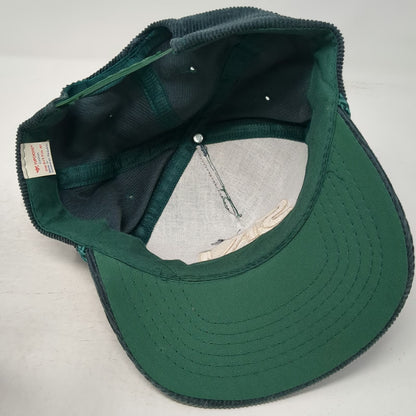 Yupoong Trucker Green One Size Ski Nantucket Corduroy Rope Snapback Cotton hat
