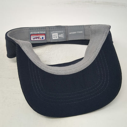 Seattle Mariners MLB New Era Visor Blue M Mesh Fitted Performance On-Field Hat