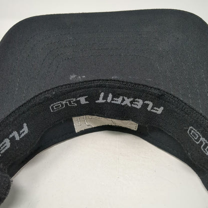 Honolua Surf Co Visor Black One Size Flexfit 110 Hawaii Adjustable Beach Hat