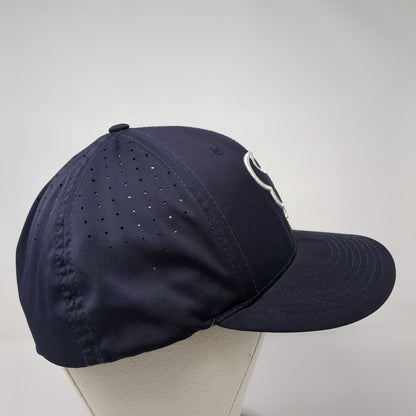 Richardson PTS30 Lite Fitted Hat Blue L-XL Embroidered Logo Perforated