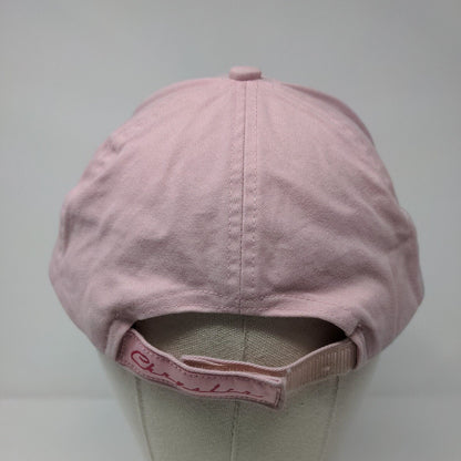 Chrysler Strapback Hat Pink OSFA Adjustable Embroidered Vent Holes