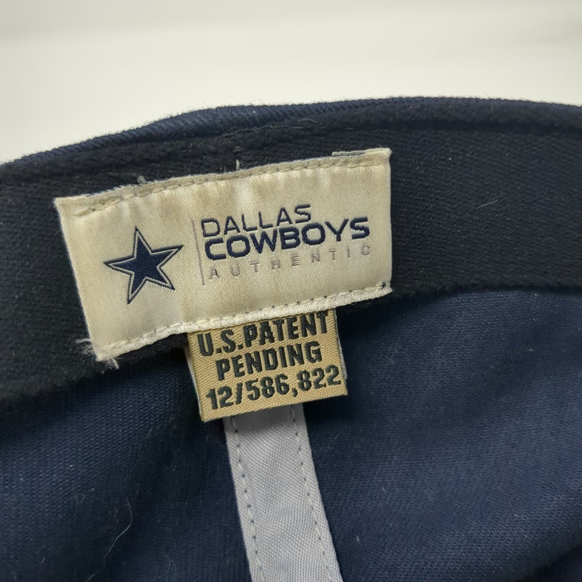 Dallas Cowboys Authentic NFL Blue Cap One Size Stretch Fit Embroidered Star Hat