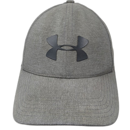 Under Armour Baseball Cap Gray L CoolSwitch Breathable Fitted Curved Brim Hat