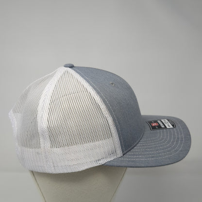 Mint Dental Care Snapback Trucker Hat Gray OS Adjustable Mesh Back Richardson