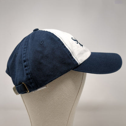 Samuel Adams Slideback Hat Blue OSFA Adjustable Embroidered 6 Panel Cotton