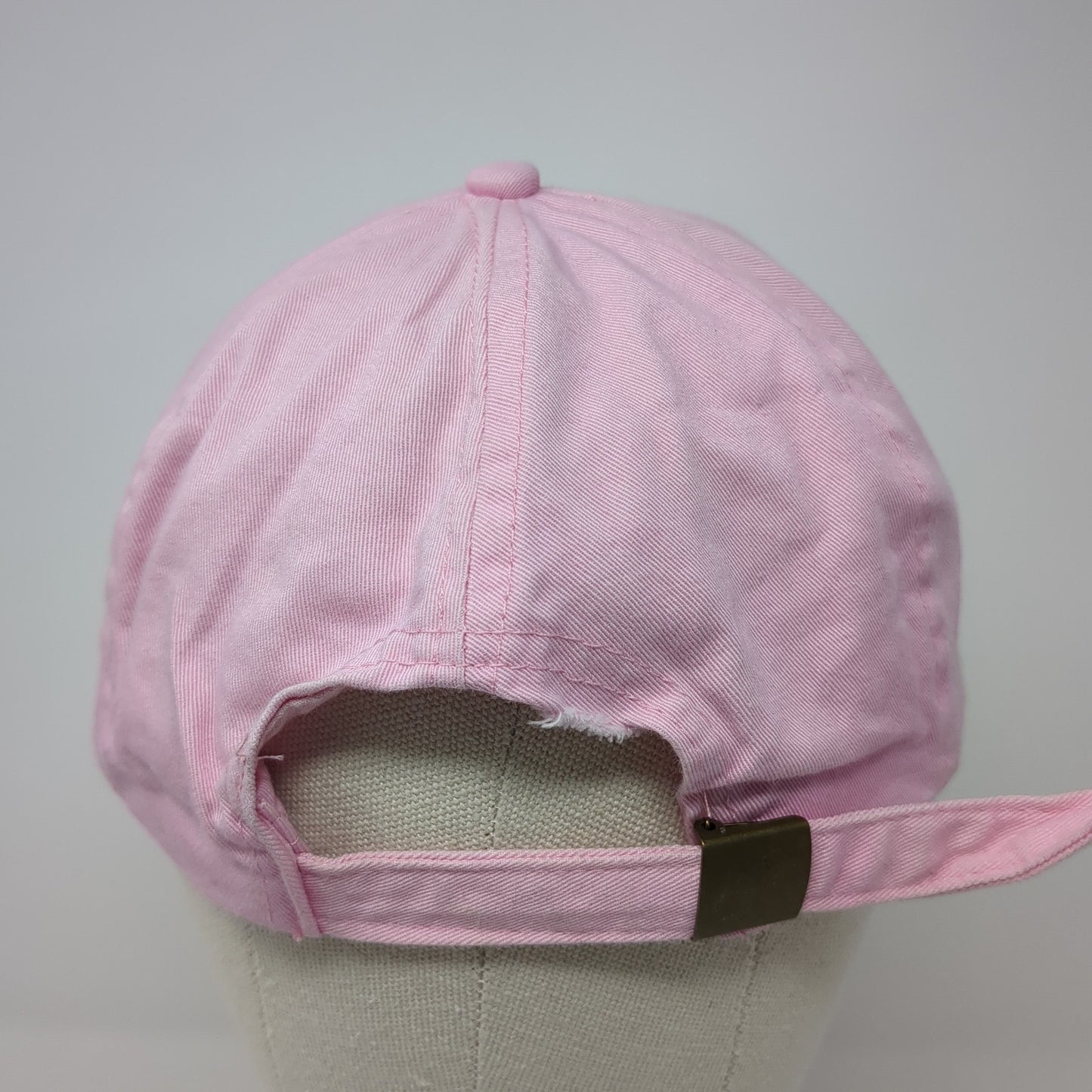 San Diego Slideback Baseball Cap Pink One Size Adjustable Embroidered 6 Panel