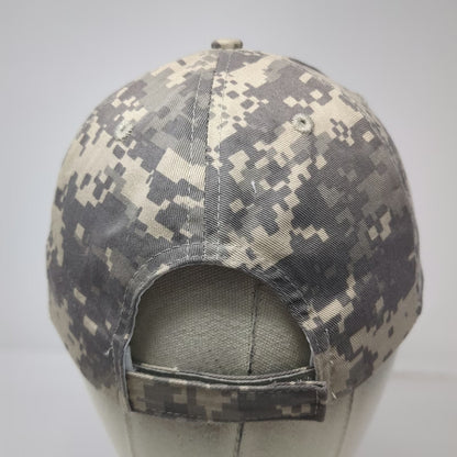 AMC Baseball Cap Gray Digital Camo Wyakin Foundation Meritor OSFM Hat 6-Panel
