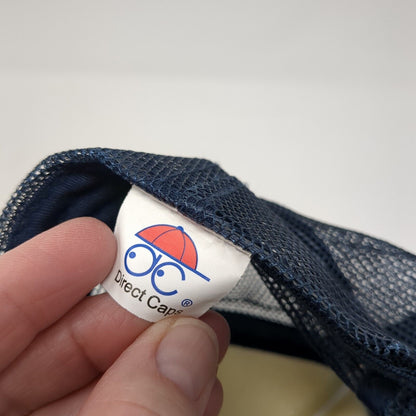 Hotty Toddy Beau & Peyton Est 2021 Snapback Trucker Hat Blue OS Adjustable Mesh