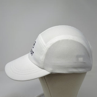 Ogio 5 Panel Hat White One Size Truist Bank Logo Polyester Performance Slideback