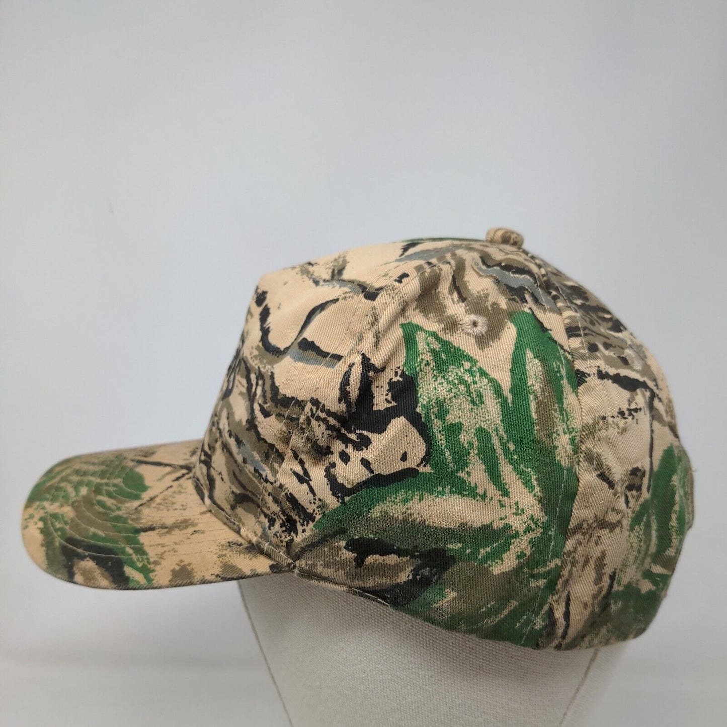 Hughes Snapback Hat Camouflage OSFM Graphic Print Adjustable Vented Holes Otto