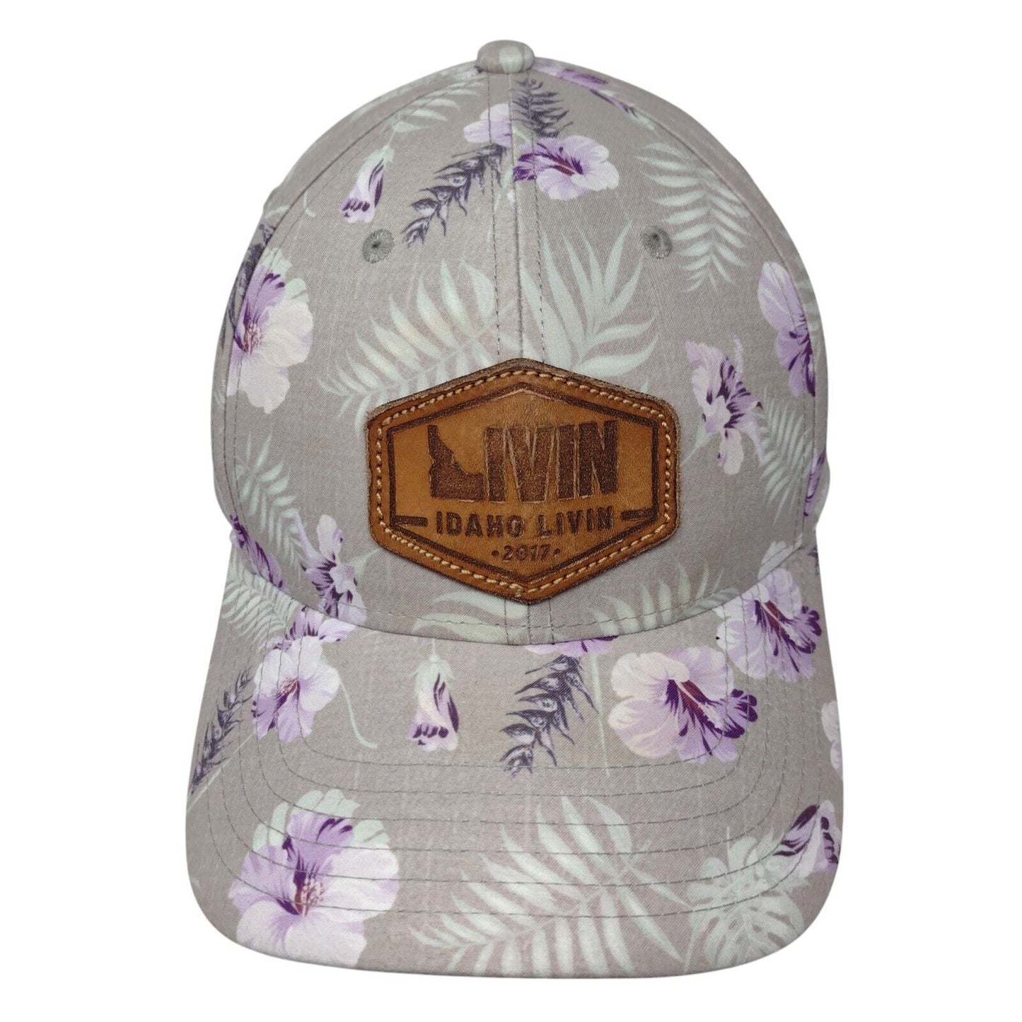 Idaho Livin Strapback Hat Multicolor OSFA Floral Hawaiian Sportsman
