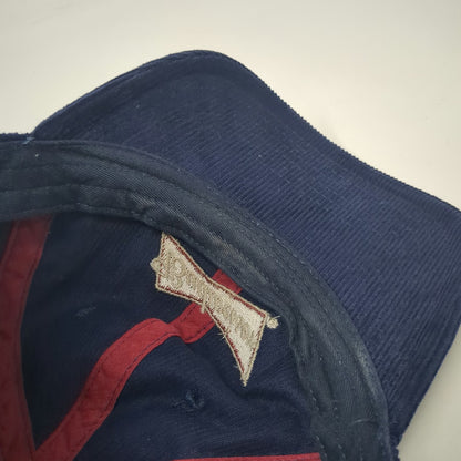 H3 Headwear Budweiser Baseball Cap Blue One Size Corduroy Embroidered Hat