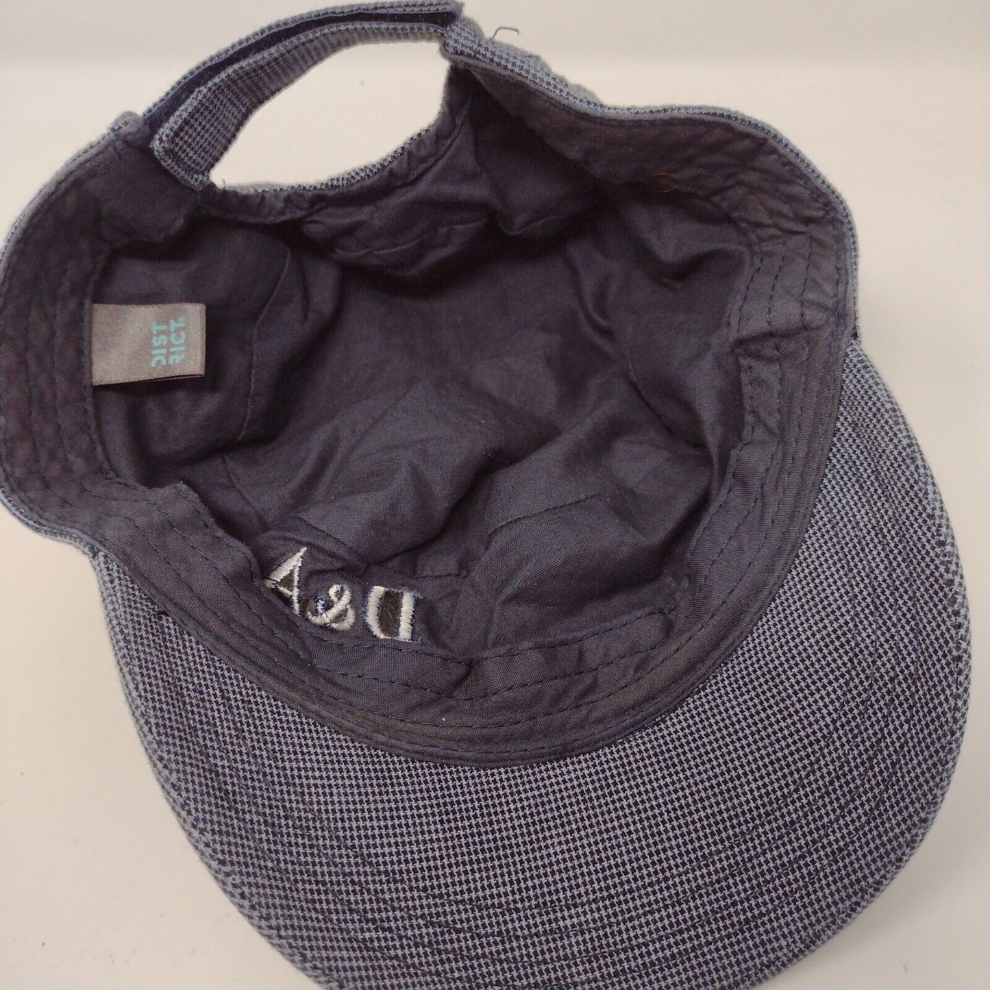 D&A Companies Strapback Cadet Army Hat Multi OSFA Houndstooth District