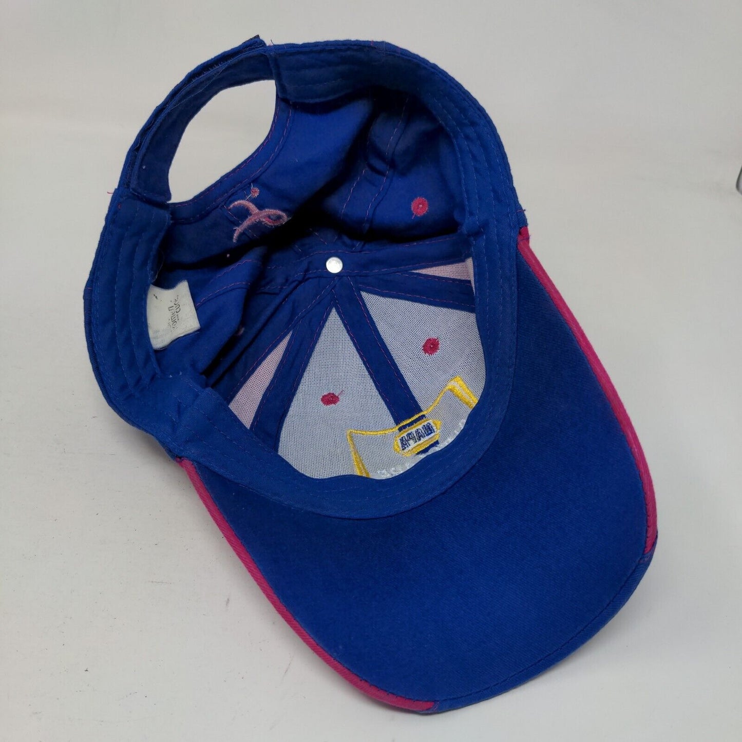 NAPA Racing Martin Truex #56 Ron Capps #28 Blue Pink Strapback Hat Breast Cancer