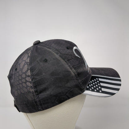 2A 1791 American Flag Strapback Hat Camo OSFA Adjustable Embroidered